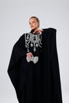 DIAMOND KAFTAN-BLACK