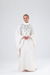 DIAMOND KAFTAN-CREAM