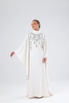 DIAMOND KAFTAN-CREAM