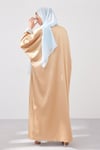 DOUBLE FACE ABAYA SET-BEIGE