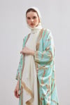 Exclusive Silk Abaya Set - MİNT
