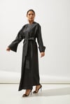 EXCLUSIVE TAFTA ABAYA-BLUE