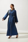 EXCLUSIVE TAFTA ABAYA-BLUE