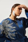 EXCLUSIVE TAFTA ABAYA-BLUE