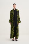 LARA VISCOSE ABAYA- GREEN