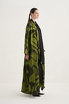 LARA VISCOSE ABAYA- GREEN