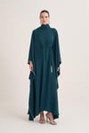 LILAH KAFTAN-PETROL BLUE