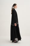 LINA CRYSTAL ABAYA BLACK