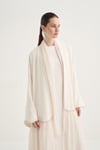 LINA CRYSTAL ABAYA CREAM