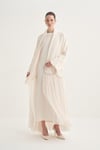 LINA CRYSTAL ABAYA CREAM