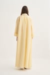 LINEN ABAYA YELLOW