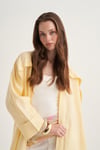 LINEN ABAYA YELLOW