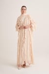 LOLA ABAYA & SCARF-LIGHT YELLOW