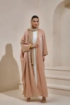 LOREN ABAYA SET BEIGE