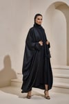 LUXURY SATIN ABAYA BLACK
