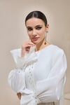 MELİS ABAYA WHITE