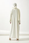 MOON LIGHT ABAYA HANDMADE-WHITE