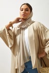 NATURAL ABAYA-BEIGE