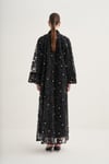 PEARL DREAM ABAYA & SCARF BLACK