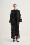 PEARL DREAM ABAYA & SCARF BLACK