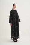 PEARL DREAM ABAYA & SCARF BLACK