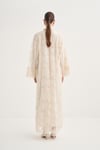 PEARL DREAM ABAYA &SCARF Cream