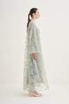 PEARL DREAM ABAYA & SCARF MINT