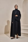 PEARL SAHRA ABAYA SET BLACK