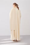 PİLİSE ABAYA-CREAM