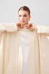 PİLİSE ABAYA-CREAM