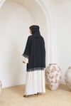 PİLİSELİ ABAYA - KREM