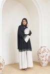 PİLİSELİ ABAYA - KREM