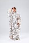 POLKA KAFTAN-CREAM