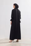Rose Abaya - BLACK