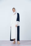 SAHRA ABAYA ŞAL TAKIM LACİVERT