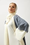 SAHRA ABAYA SET-GREY