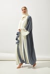 SAHRA ABAYA SET-GREY