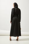 TRENCH COAT ABAYA-BLACK