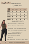 Büyük Beden Havuç Kesim Beli Lastikli Ceplli Krep Skuba Örme Pantolon-SİYAH