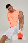 Oversize Erkek Tshirt-NEON ORANJ