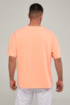 Oversize Erkek Tshirt-NEON ORANJ