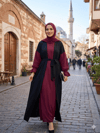 DEFNE ABAYA - BORDO