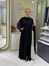 DEFNE ABAYA - HİBİSCUS & ŞAL & İÇLİK TAKIM