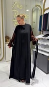 DEFNE ABAYA - KAHVE