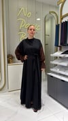 DEFNE ABAYA - KAHVE & ŞAL & İÇLİK TAKIM