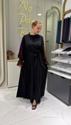 DEFNE ABAYA - KAHVE & ŞAL & İÇLİK TAKIM