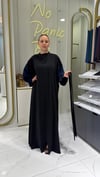 DEFNE ABAYA - LACİVERT & ŞAL & İÇLİK TAKIM