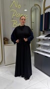 DEFNE ABAYA - LACİVERT & ŞAL & İÇLİK TAKIM