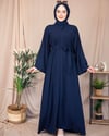 Düz Abaya - Lacivert