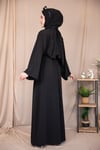 Düz Abaya - Siyah